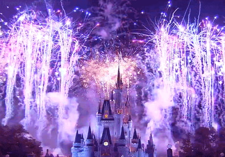 At least my castle has fireworks