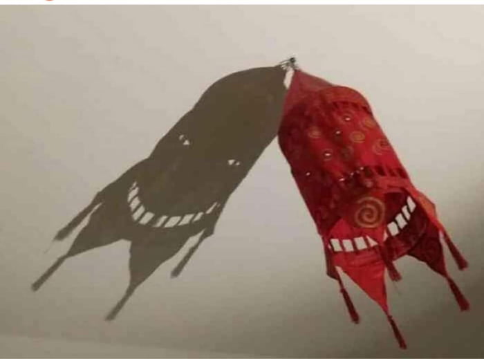 A lightshade, or an evil entity?