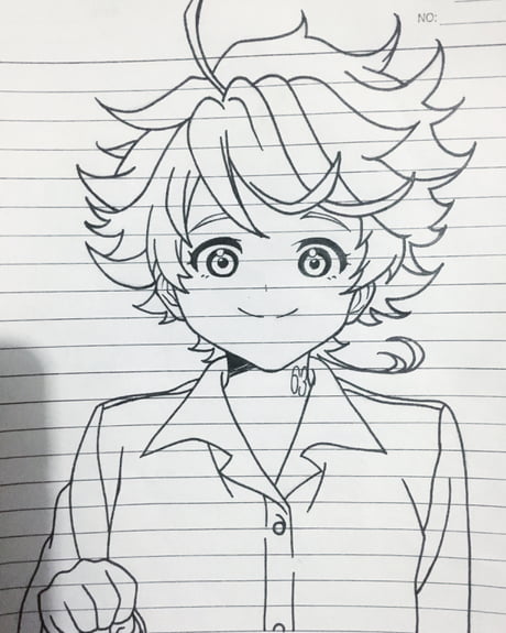 Emma The Promised Neverland by thedarksoldier444 on DeviantArt