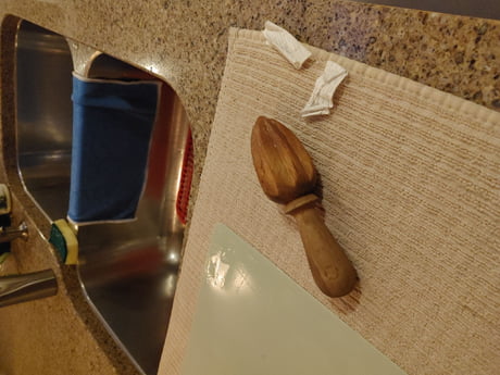 Grandma left her Butt Plug on the kitchen counter, should I be worried that  it tastes like lemons?