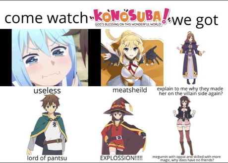 Best Funny konosuba Memes - 9GAG