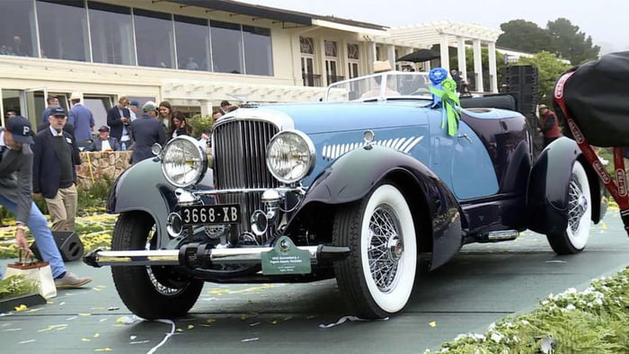 1932 Duesenberg Figoni Sports Torpedo wins Best of Show at The Pebble ...