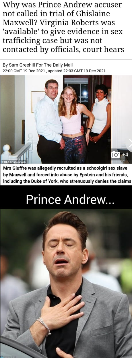 Prince Andrew right now - 9GAG Prince Andrew right now - 9GAG