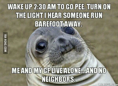 I Leave The Door Open To Our Bathroom To Get Fresh Air In 9gag