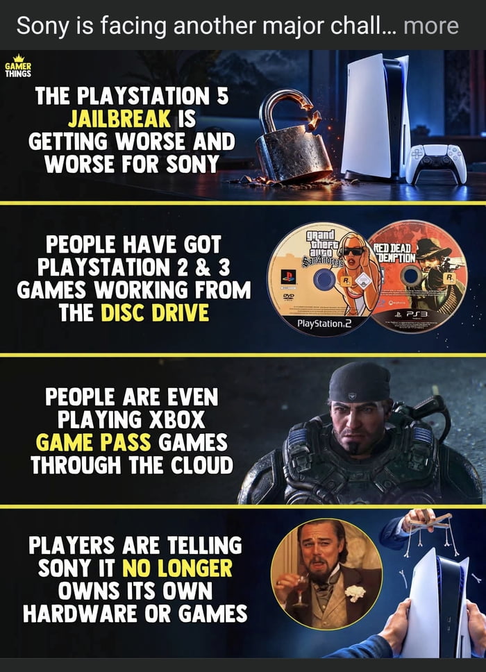 F**k Sony... Get used to not owning your hardware motherf**kers
