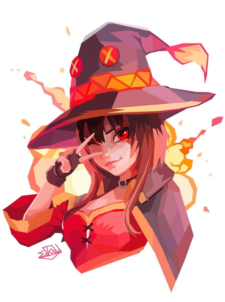 Megumin *pose* : Explosion ! - 9GAG