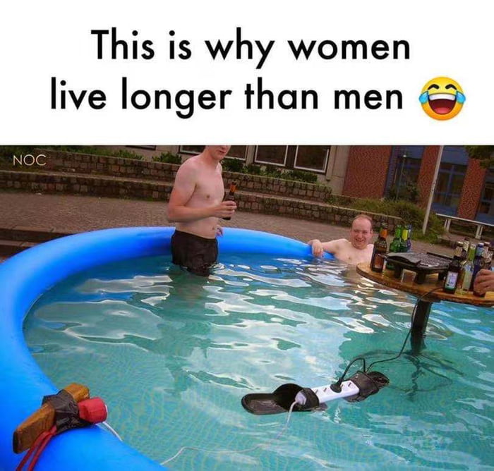 Why Women Live Longer Than Men 9GAG