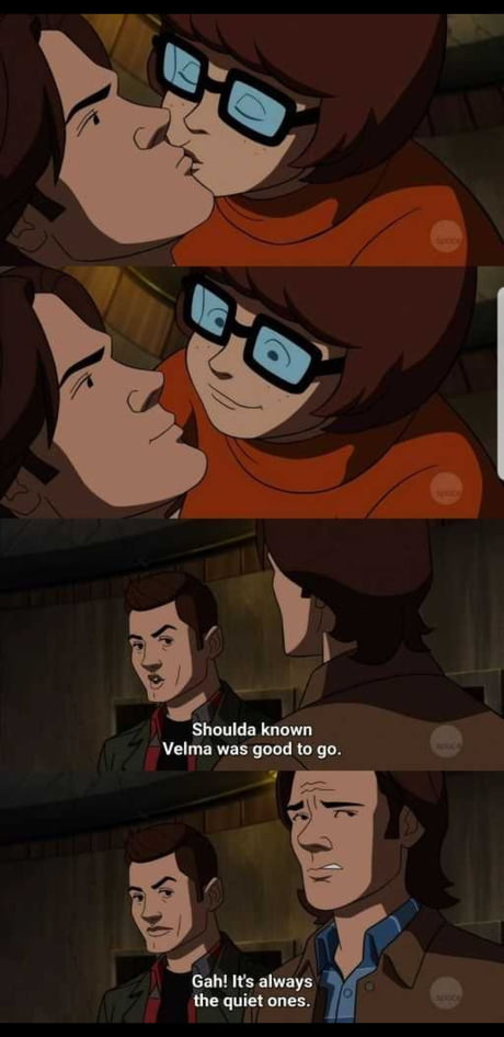 Velma #scooby #velma #salsicha #sam #dean #winchester #aturmadoscoobyd