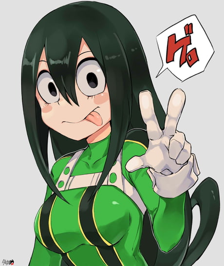 Anime Frog Girl