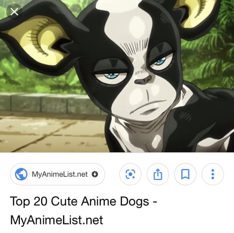 Top 20 Cute Anime Dogs 