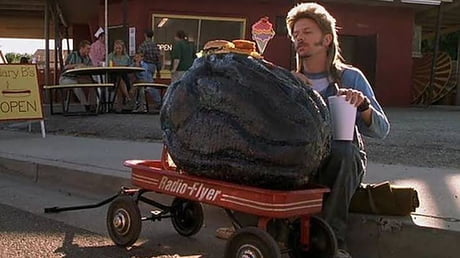 If you are having a bad day, just remember that Joe Dirt dragged a meteorite  around