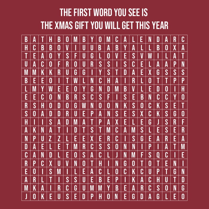 I hope it'll be socks