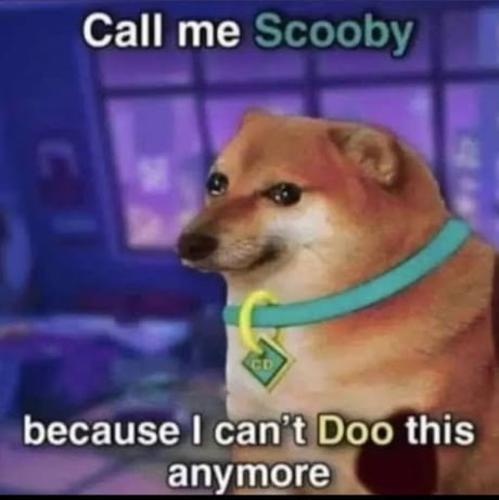 scooby doo movie memes