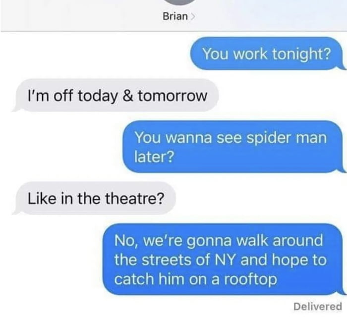 Sure am excited for Spidey