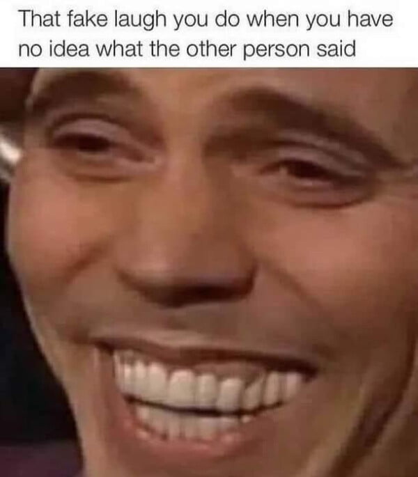 The fake lol I give for most of y'all memes on here