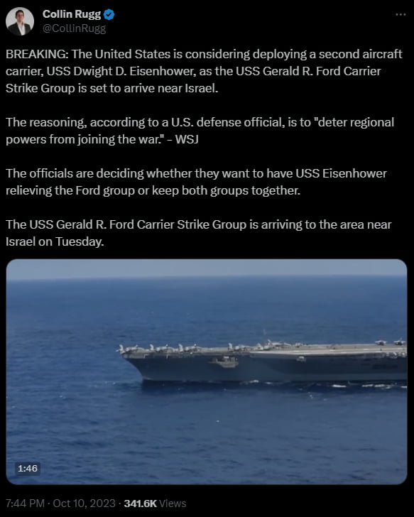 A second aircraft carrier: The reasoning, according to a U.S. defense ...