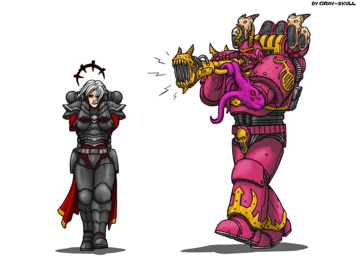 THIS QUIET OFFENDS SLAANESH