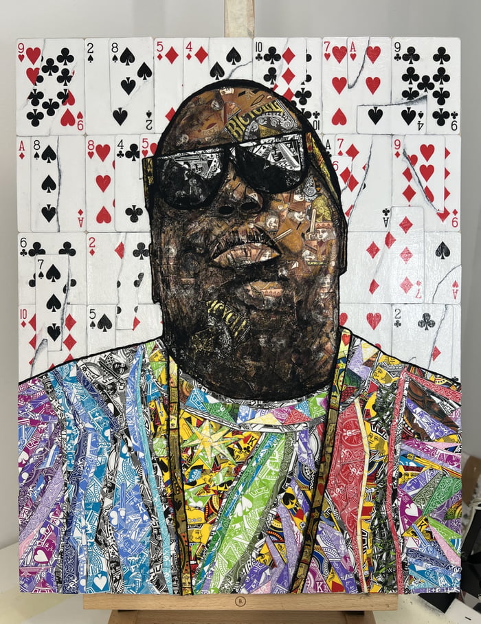 Poster Su Tela The Notorious B.I.G. - Senza Cornice, 40x60 Cm, Stampa Alta Definizione, Per Camera Da Letto O Soggiorno