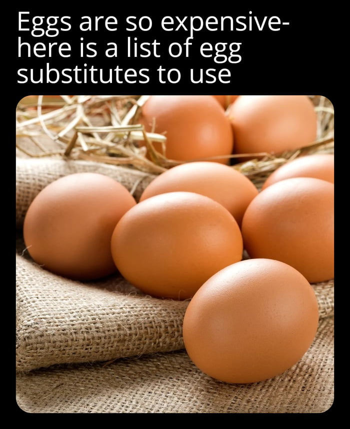 Egg substitute in comments 9GAG