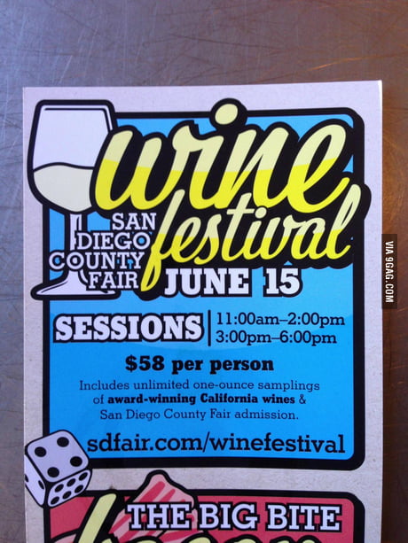 Who's going to the urine festival? Poor choice in font and font color - 9GAG