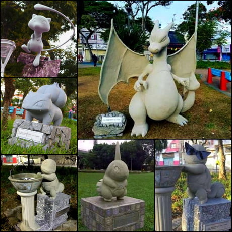 New statue in Suzano, Brazil. : r/TheSilphRoad