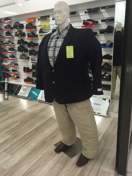 overweight mannequin