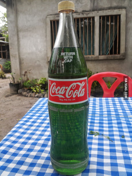 coke gasoline bottle