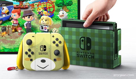 Match klo forligsmanden FanArt - Nintendo Switch: Animal Crossing Edition - 9GAG