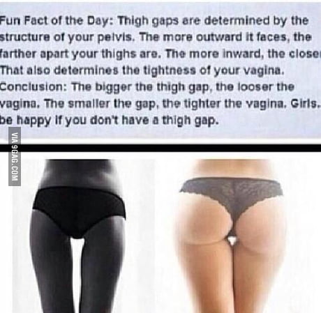 Thigh gap girls