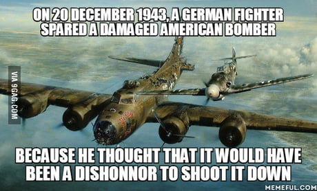 The Franz Stigler and Charlie Brown Incident - 9GAG