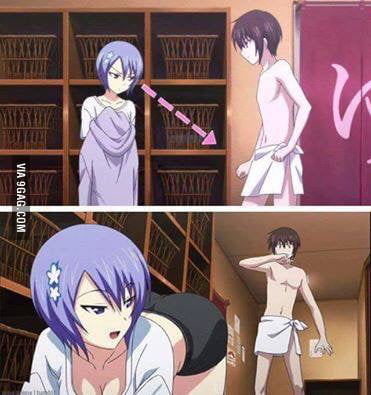 Are horny females actually like that or is this a poor representation by a  female anime character? - 9GAG