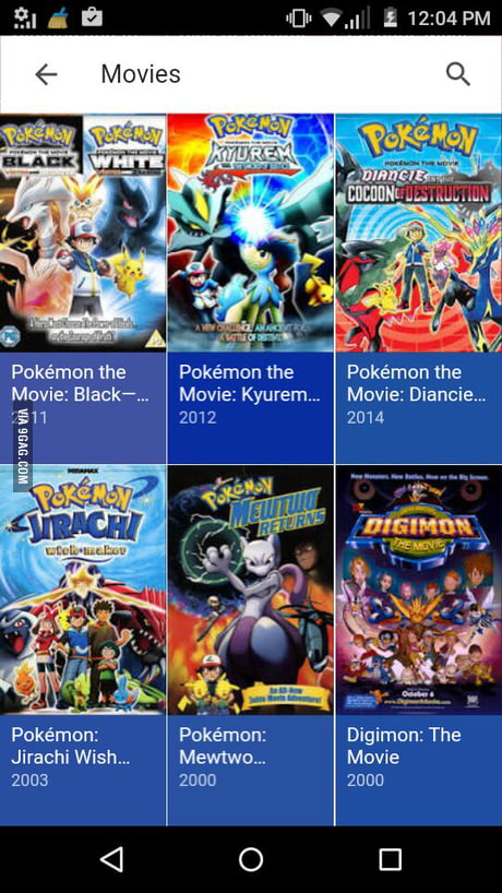 Looking At A List Of Pokemon Movies Hmmm Something S Not Right 9gag