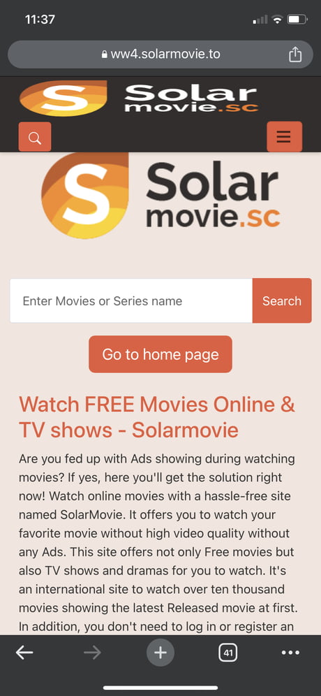 Solarmovie after online