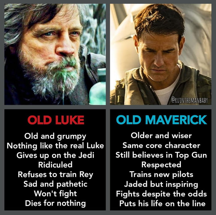 Top Gun Maverick is a better Star Wars than disney star wars,