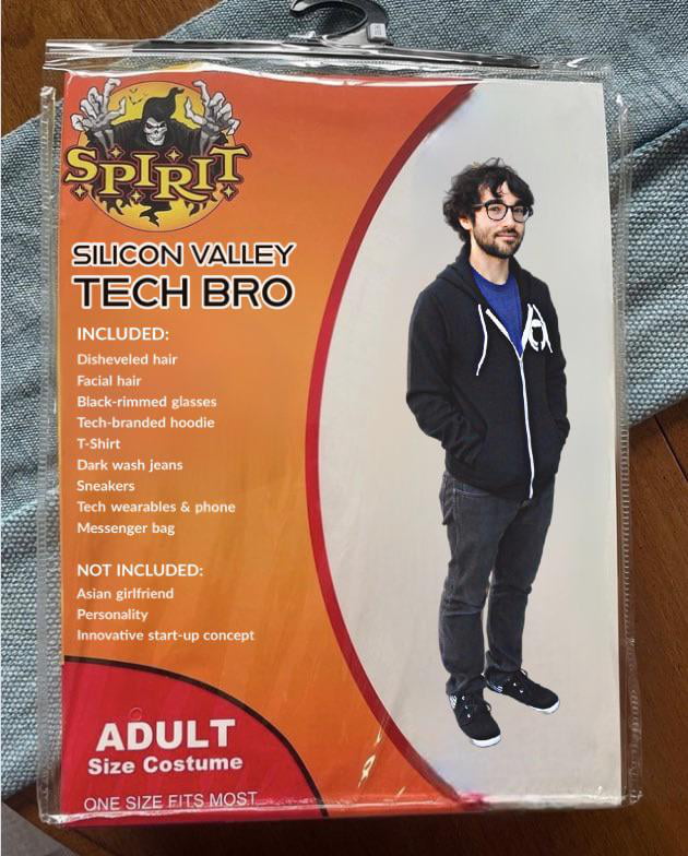 Silicon Valley Tech Bro Starterpack