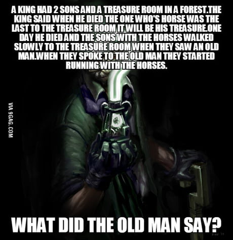 Riddle Me This My First Meme Tell Me If I Have Grammar Mistakes 9gag