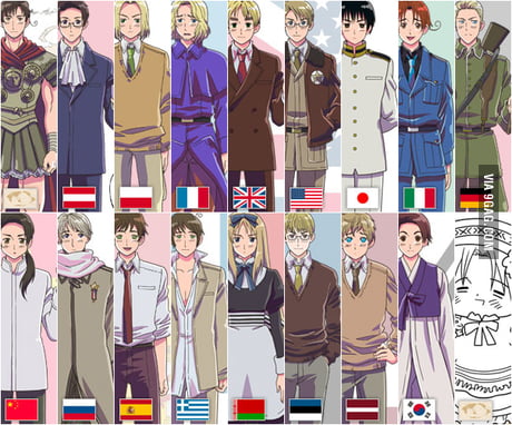 World Countries as Anime Characters! - Part #3 : r/midjourney