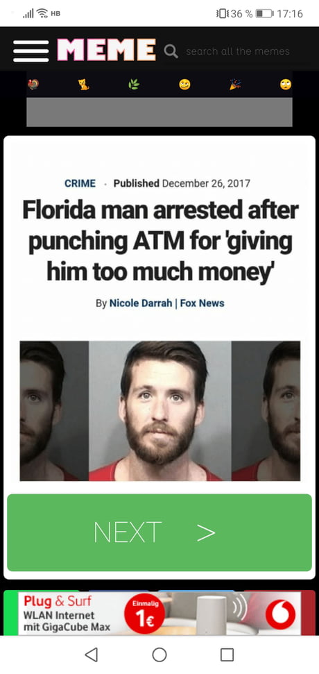 Florida man December 1st - 9GAG