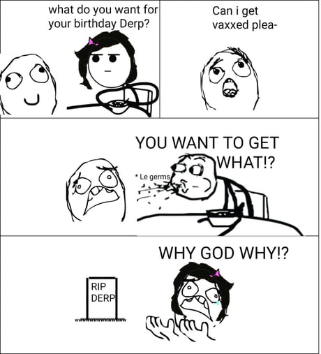 My first attempt at rage comics - 9GAG