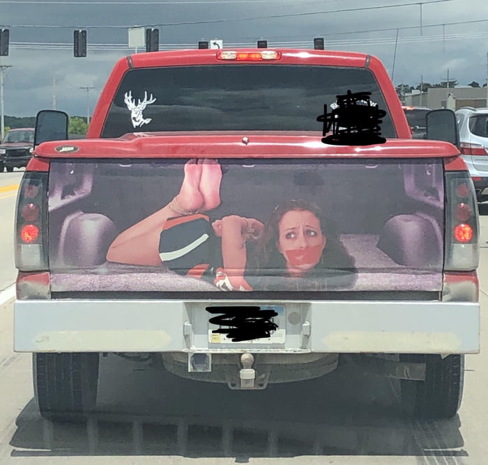 Saw this on the road today.