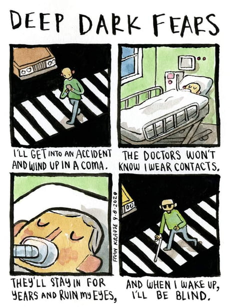Best 30 Deep Dark Fears Fun On 9gag