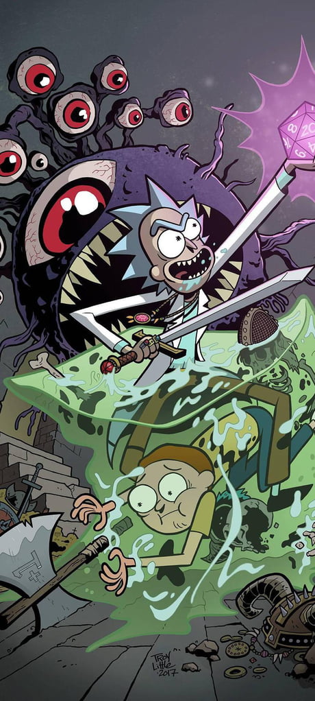 Rick & Morty iPhone wallpaper - 9GAG