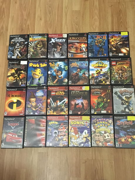 through some old PS2 games: wow, so nostalgia! (This isn't even all of it) - 9GAG
