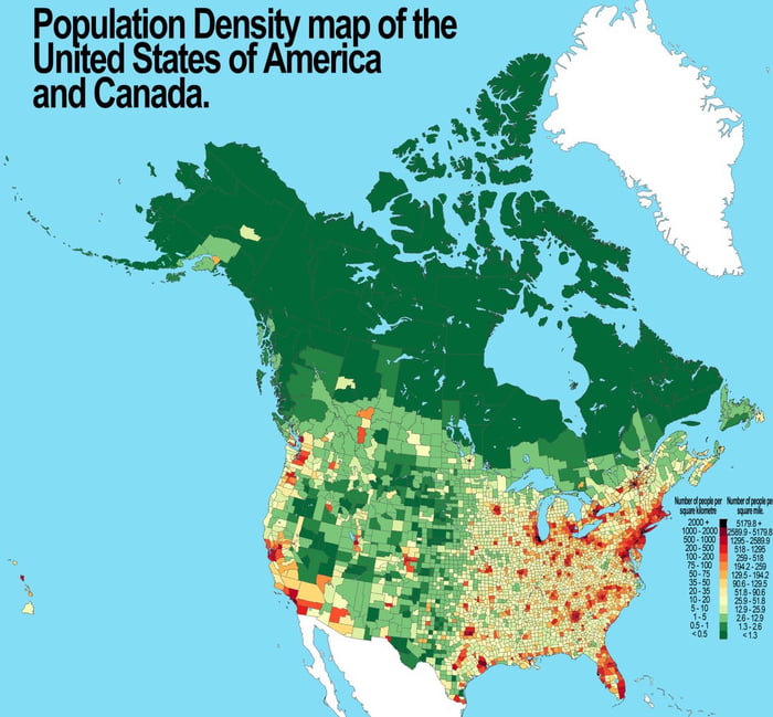 population-density-of-united-states-of-america-and-canada-9gag