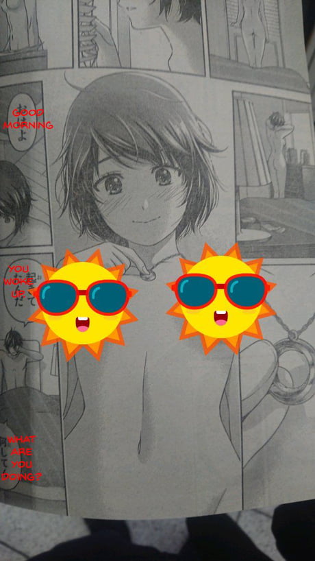 A Little Spoiler From The Latest Chap Domestic Na Kanojo 9gag