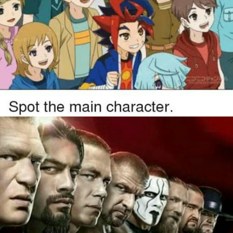 Funny A Hell Anime Meme  Spot The Main Character  Wattpad