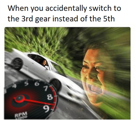 Happened to me once