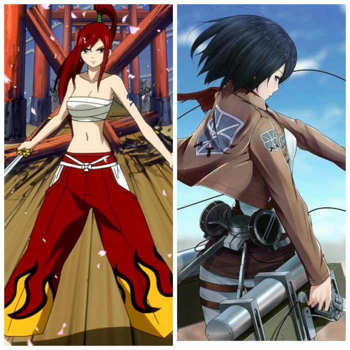 Erza or mikasa?