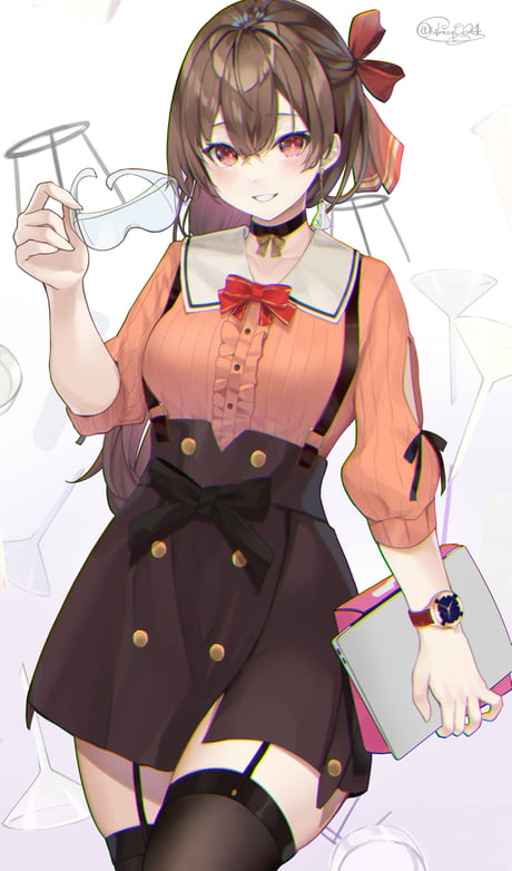 Anime pharmacist character - Stock Illustration [74730043] - PIXTA