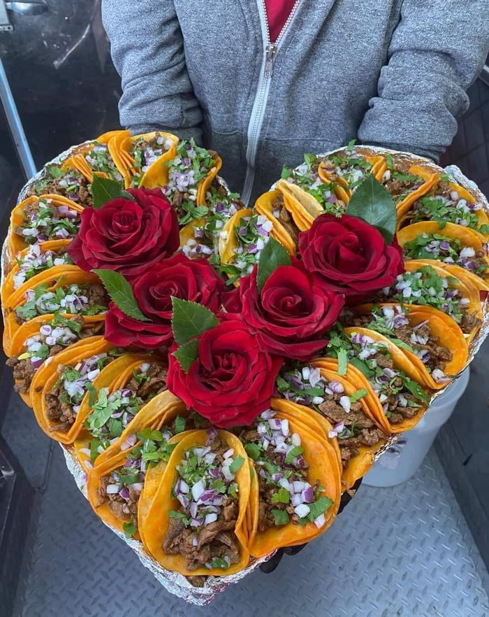These Heart Shape Street Tacos 9GAG